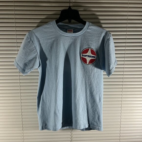 Light blue Supreme x Hysteric Glamour tee - Picture 1 of 4